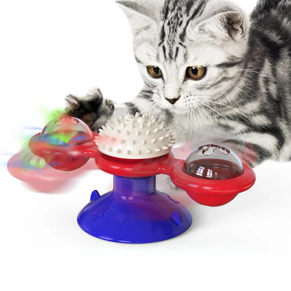 Interactief Draaibaar Speelgoed | Puzzel & Tandverzorging Voor Katten | Plastic Huisdierenspeelgoed | Geen Batterijen | Shandong China - Image 8