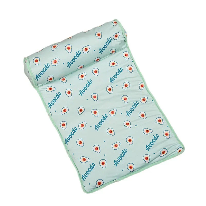 Koelmat Voor Honden | Zacht & Zelfkoelend | Katoenen Mat Verkrijgbaar in Maten Medium & Groot | Handwasbaar | Kleuren: Roze, Blauw, Groen - Image 6