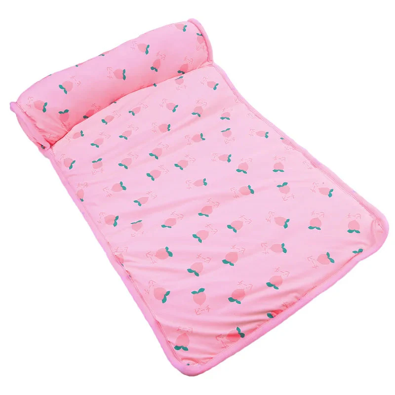 Koelmat Voor Honden | Zacht & Zelfkoelend | Katoenen Mat Verkrijgbaar in Maten Medium & Groot | Handwasbaar | Kleuren: Roze, Blauw, Groen - Image 8