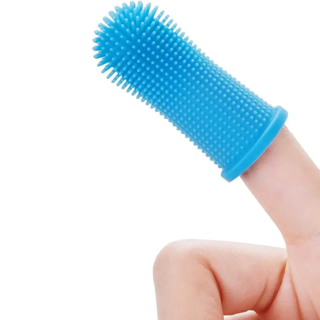 Zachte Siliconen Borstelharen voor Huisdier | Gemakkelijk Handvat Design | Duurzaam Siliconen | Roze, Blauw, Wit - Image 7