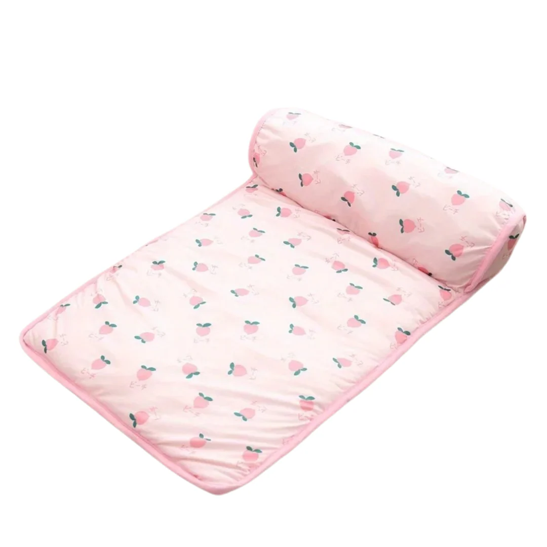 Chill Zone │ Zelfkoelend Kussen voor Honden │ Pluche Ondersteuning │ Lichtgewicht en Draagbaar │ Roze, Groen, Blauw │ Verschillende Maten - Image 5
