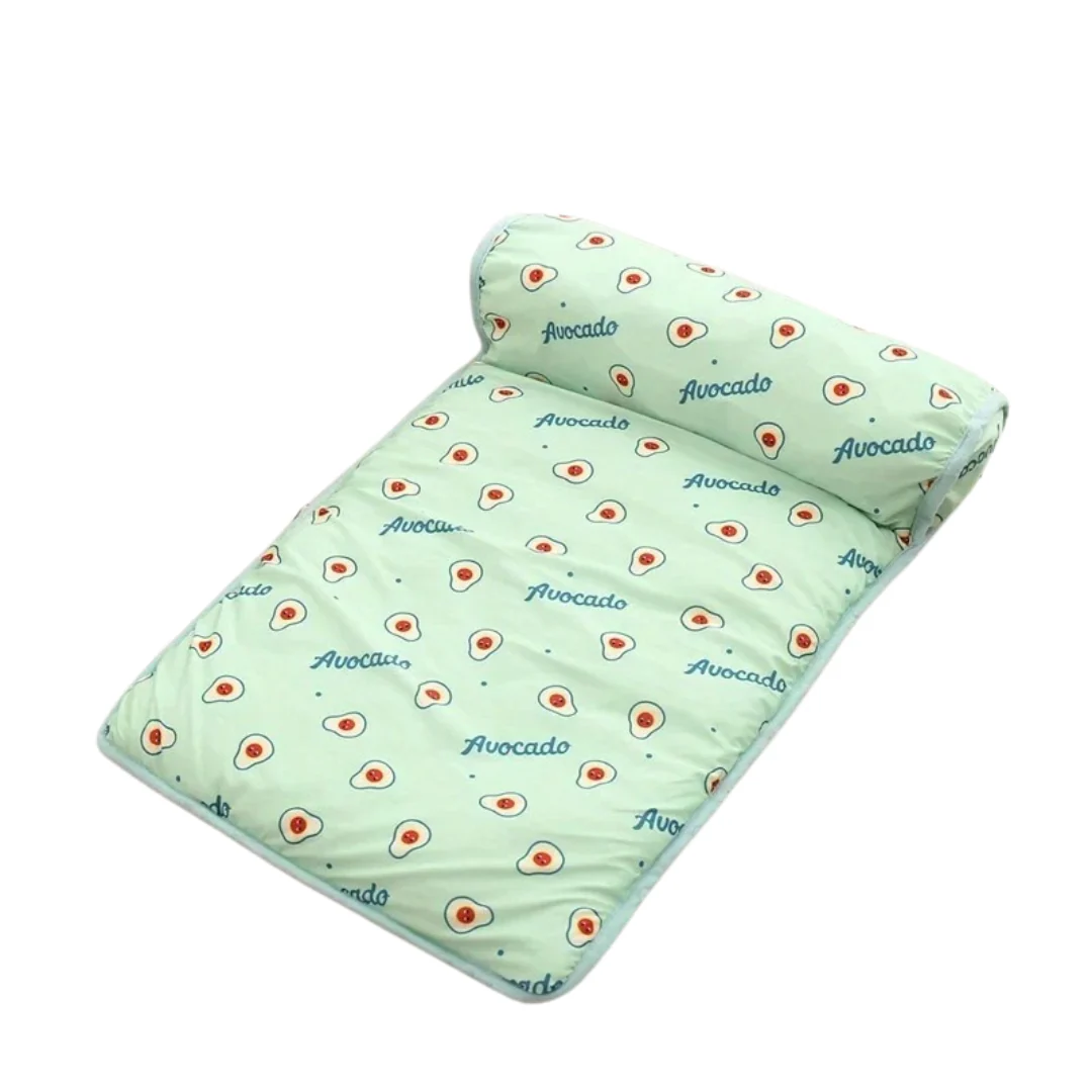 Chill Zone │ Zelfkoelend Kussen voor Honden │ Pluche Ondersteuning │ Lichtgewicht en Draagbaar │ Roze, Groen, Blauw │ Verschillende Maten - Image 6